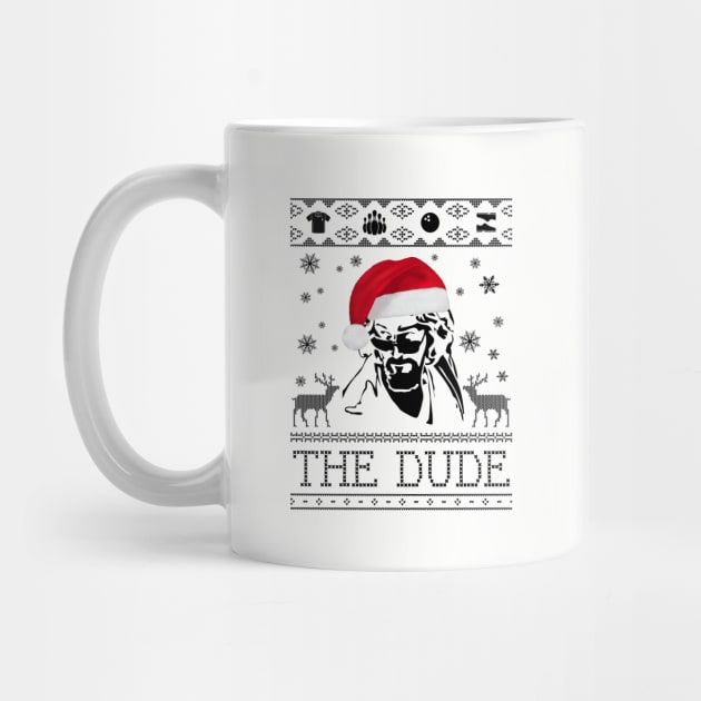 Big Lebowski The Dude Christmas Knit by Rebus28